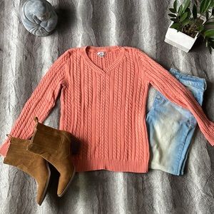 Peach Croft & Barrow Sweater